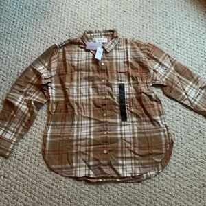 Banana Republic flannel size S